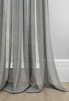 Kalahari Voile, Cool Grey - Made to Measure Curtains